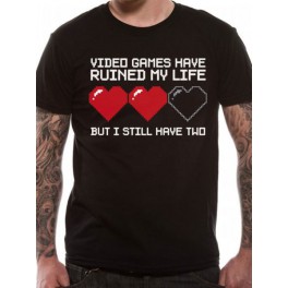 Camiseta Video Games Have Ruined My Life S