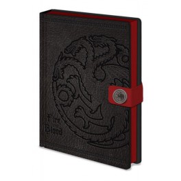 Juego de Tronos Libreta Premium A5 Targaryen