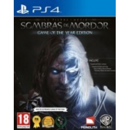 La Tierra Media Sombras de Mordor GOTY - PS4