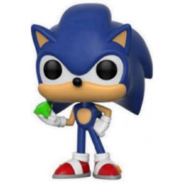 Sonic The Hedgehog POP! Figura Sonic (esmeralda)