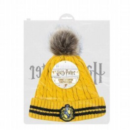 Harry Potter Beanie Pom-Pom Hufflepuff