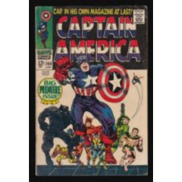 Lienzo Capitán América Retro (30x40c