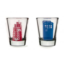 Doctor Who Pack de 2 Vasos de Chupitos