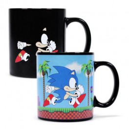 Sonic The Hedgehog Taza sensitiva al calor Sonic