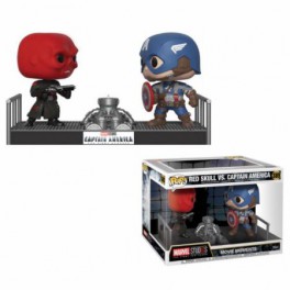 Marvel Pack de 2 POP!Captain America & Red Sku