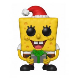 Bob Esponja POP! Vinyl Figura SpongeBob Xmas 9 cm