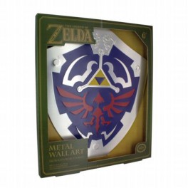 Legend of Zelda Placa Chapa Hylian Shield
