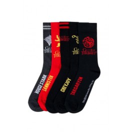 Juego de Tronos Pack de 5 Pares de Calcetines