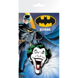 Batman Comic Llavero caucho Joker Face 7 cm5028486