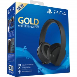 Wireless Headset Gold - PS4