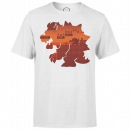 Nintendo Camiseta Bowser Silhouette