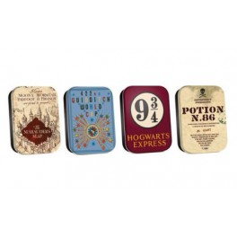 Harry Potter Pack de 4 Cajas Map
