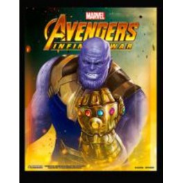 Avengers Infinity War Cuadro 3D Thanos