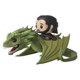 Juego de Tronos POP!Jon Snow & Rhaegal 18 cm