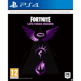 Fortnite Lote Fuego Oscuro - PS4