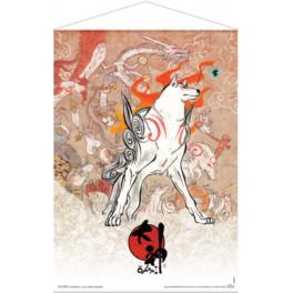 Okami Póster Tela Amaterasu and Celestial