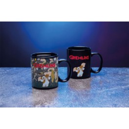 Gremlins Taza sensitiva al calor Gizmo & Logo