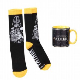 Star Wars Fathers Day Set Taza y Calcetines