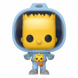 Los Simpson Figura POP!Bart w/Chestburster Maggie