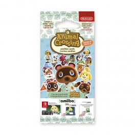 Pack 3 tarjetas Amiibo Animal Crossing 5 - Hybrid