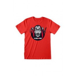 La casa de papel Camiseta Circle And Logo