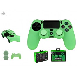 Silicona mando verde + Grips FR-Tec - PS4