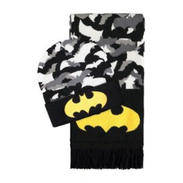 Set de Beanie & Bufanda Batman Logo