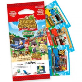 Pack 3 Tarjetas Amiibo Animal Crossing - SWI