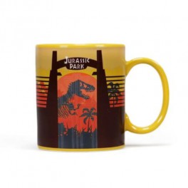 Jurassic Park Taza con efecto térmico Gates