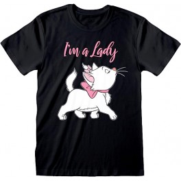 Camiseta Aristocats   I am a lady  Unisex  S