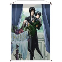 Kuroshitsuji Póster Tela Sebastian & Ci