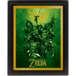 Poster 3D The Legend of Zelda